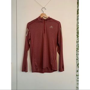 Adidas Running Quarter Zip Lightweight Breathable